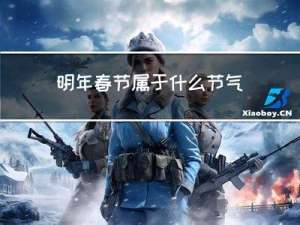 明年春节属于什么节气