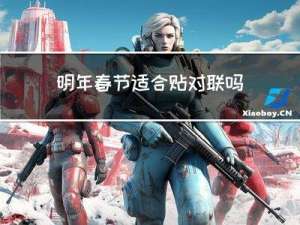 明年春节适合贴对联吗英语