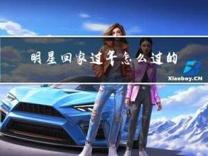 明星回家过年怎么过的