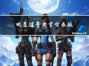 明星过年都穿啥衣服