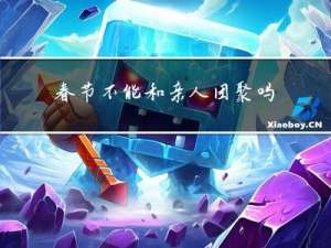 春节不能和亲人团聚吗英文