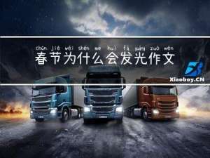 春节为什么会发光作文