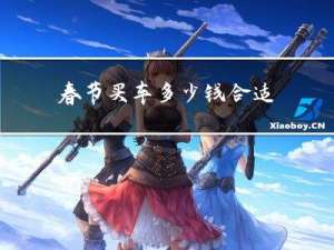 春节买车多少钱合适