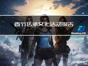 春节传承文化活动报告内容