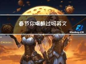 春节你喝醉过吗英文