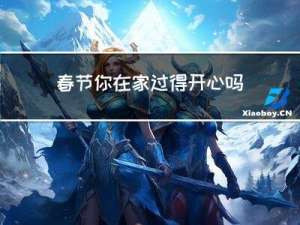 春节你在家过得开心吗英语