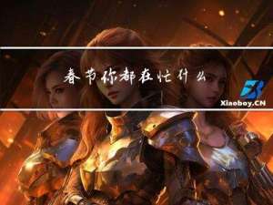 春节你都在忙什么