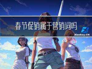 春节促销属于营销词吗