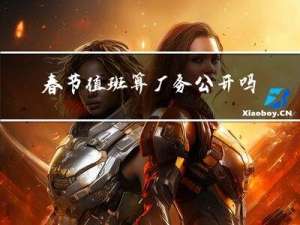 春节值班算厂务公开吗