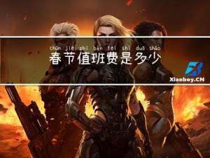 春节值班费是多少