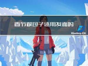 春节做包子还用发面吗