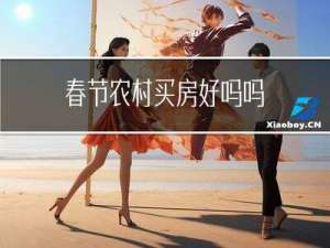 春节农村买房好吗吗