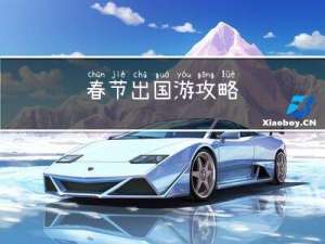 春节出国游攻略