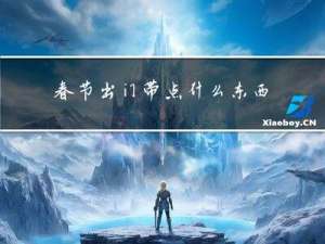 春节出门带点什么东西好