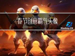 春节创意霸气头像