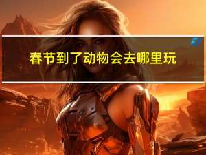 春节到了动物会去哪里玩