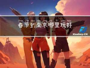 春节到南京哪里玩好