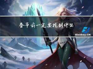 春节前一定要抢到什么