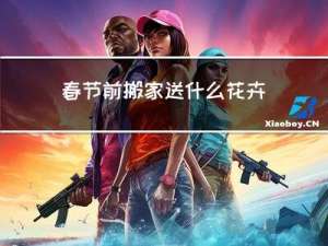 春节前搬家送什么花卉