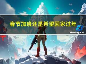 春节加班还是希望回家过年