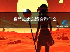春节去南方适合种什么蔬菜