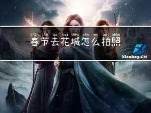 春节去花城怎么拍照