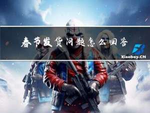 春节发货问题怎么回答英语