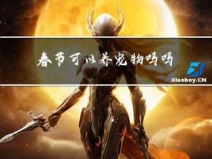 春节可以养宠物吗吗