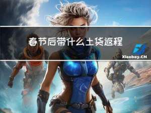 春节后带什么土货返程回家