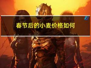 春节后的小麦价格如何