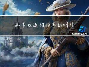 春节后返程的车站叫什么