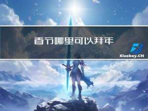 春节哪里可以拜年