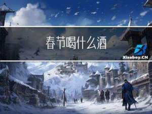 春节喝什么酒