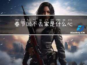 春节回不去家是什么心态