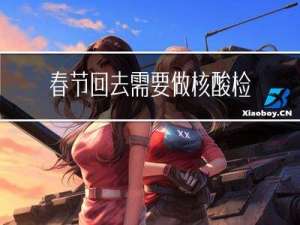 春节回去需要做核酸检查吗