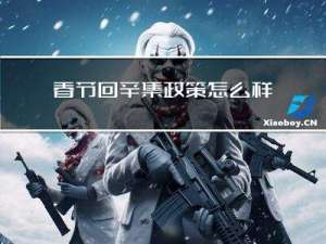 春节回辛集政策怎么样