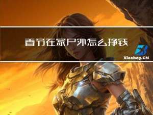 春节在家户外怎么挣钱的