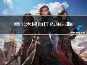 春节天津有什么庙会嘛