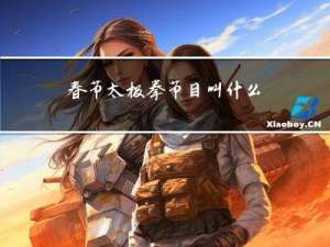 春节太极拳节目叫什么