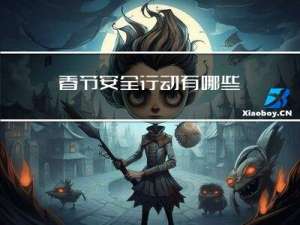 春节安全行动有哪些