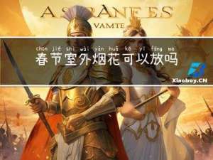 春节室外烟花可以放吗