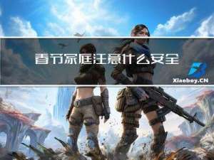 春节家庭注意什么安全