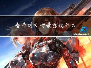 春节对父母最想说什么