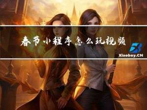 春节小程序怎么玩视频