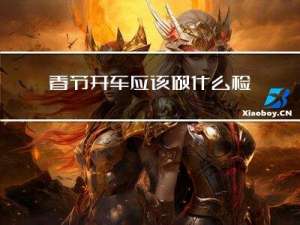 春节开车应该做什么检查