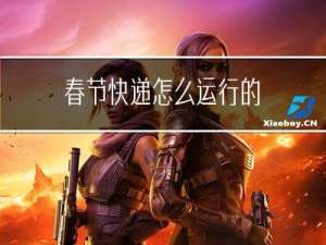 春节快递怎么运行的