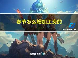 春节怎么增加工资的
