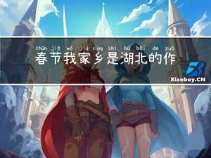 春节我家乡是湖北的作文