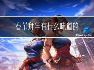 春节拜年有什么味道的