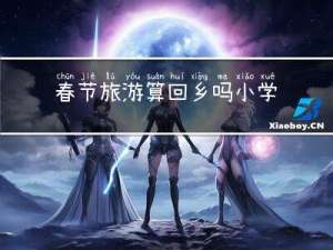 春节旅游算回乡吗小学